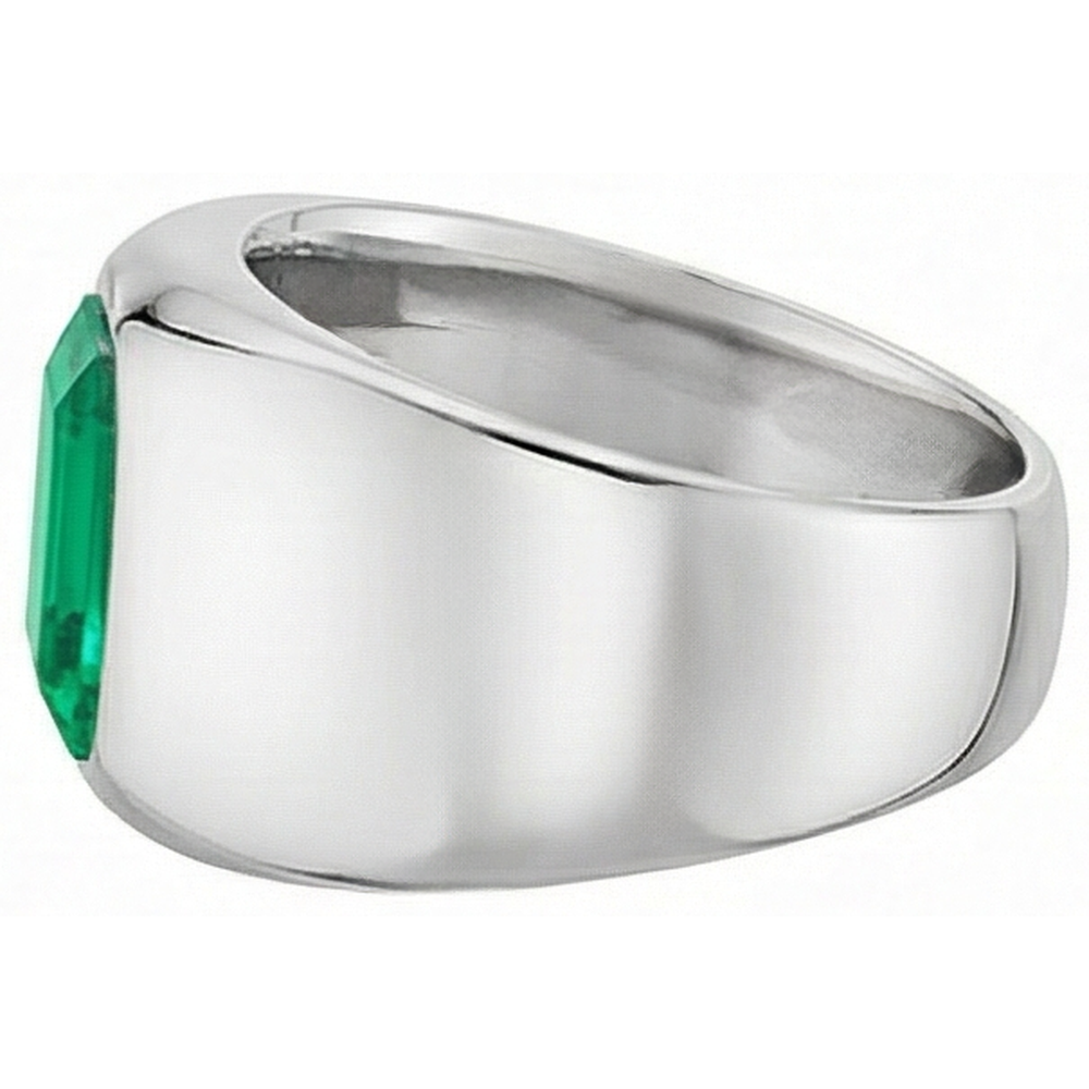 Sur mesure Bague Pierre de Couleur 2 carats – vue de dessus
