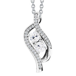 Brillant Pendentif fait main 3,50 carats | HarryChadEnt