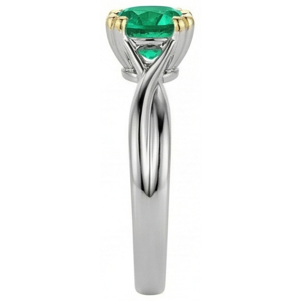 Rayonnant Bague Pierre Précieuse 2 carats – vue d'angle