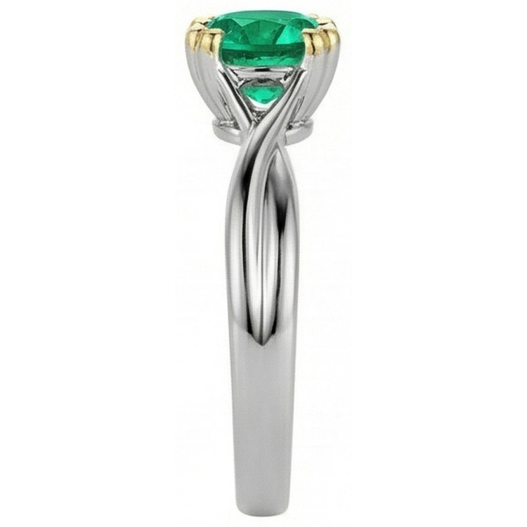 Rayonnant Bague Pierre Précieuse 2 carats – vue d'angle