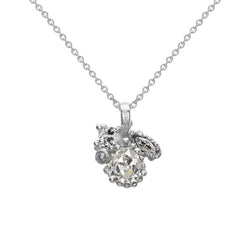 Diamant taille Coussin Antique Pendentif Goutte 1 carats – Or