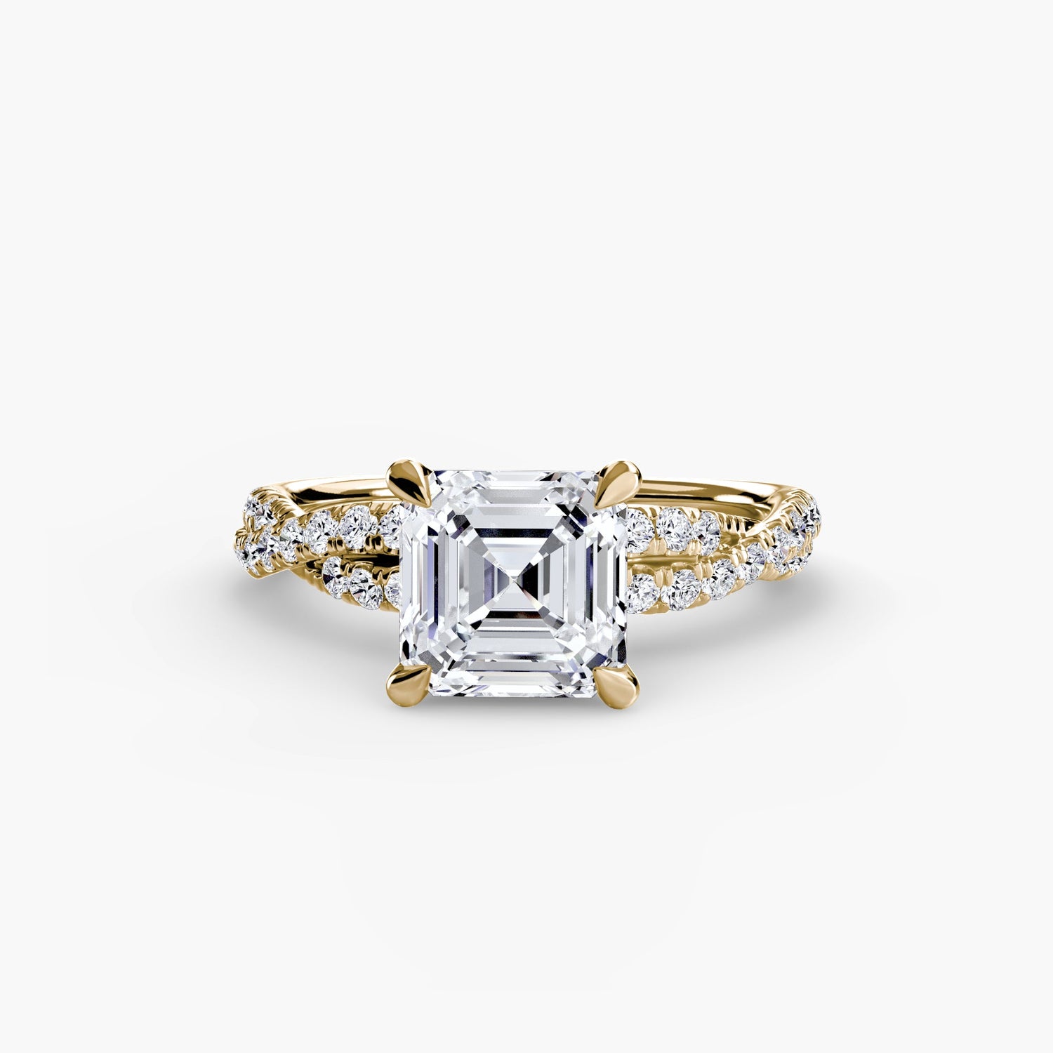 De luxe Setting carats – gros plan