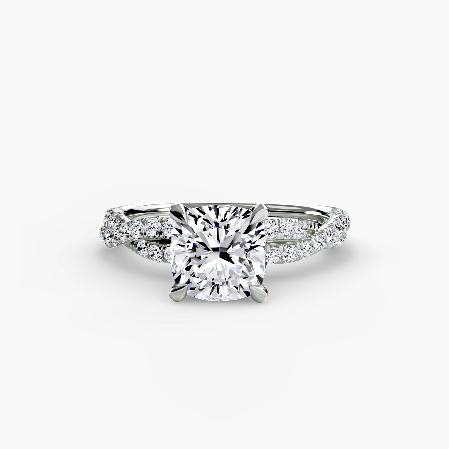 De luxe Gemme Setting carats – vue d'angle