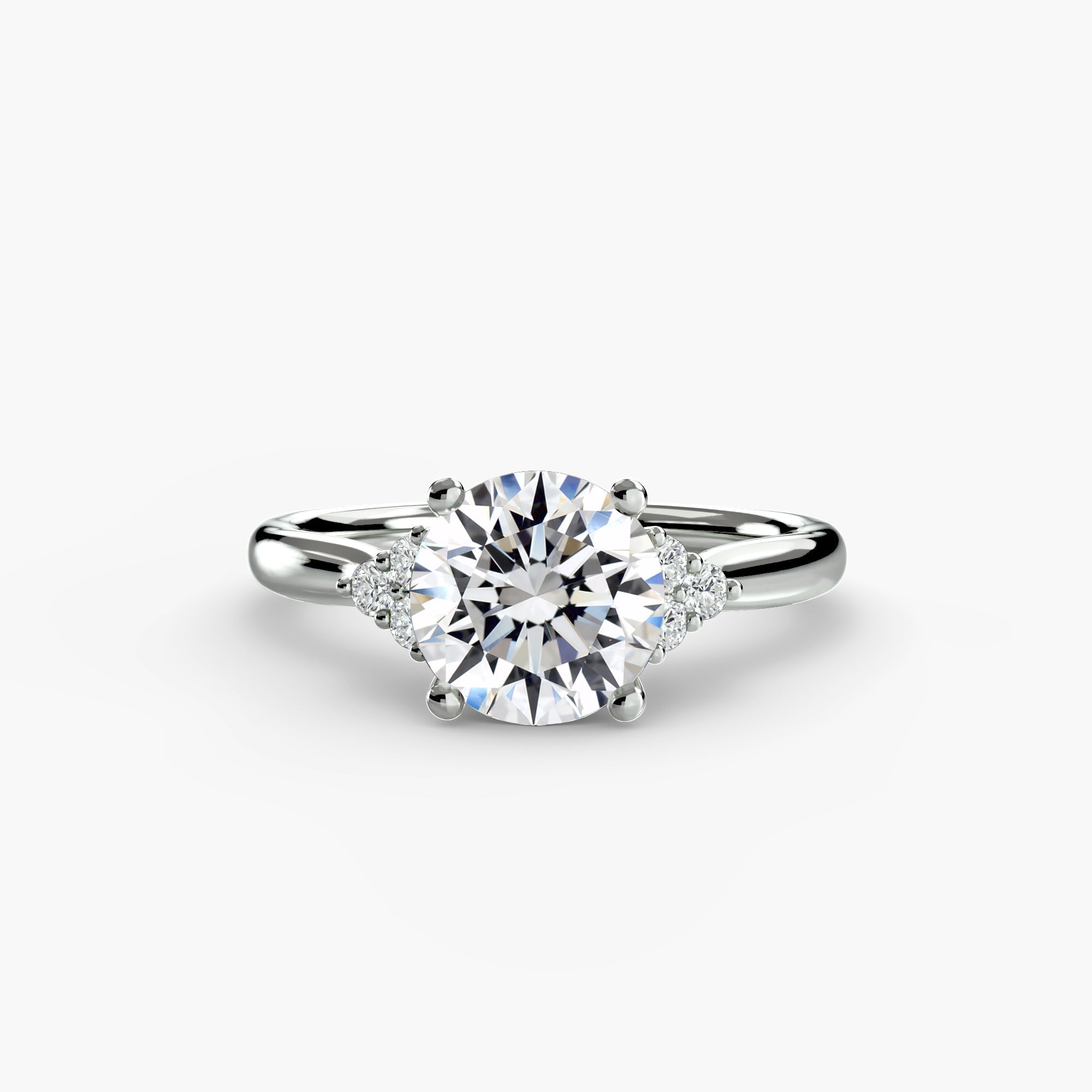 Élégant Pierre Précieuse Setting carats – vue principale