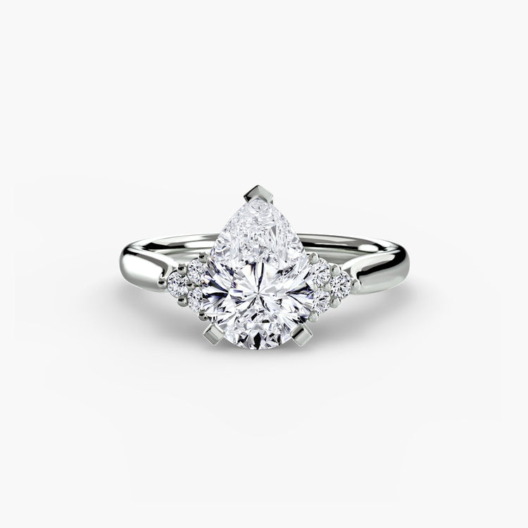 Pierre Précieuse Setting carats Gold – vue de dessus