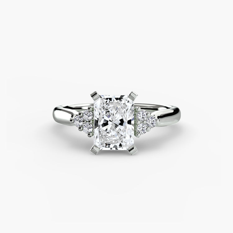 Rayonnant Pierre Précieuse Setting carats – vue alternative