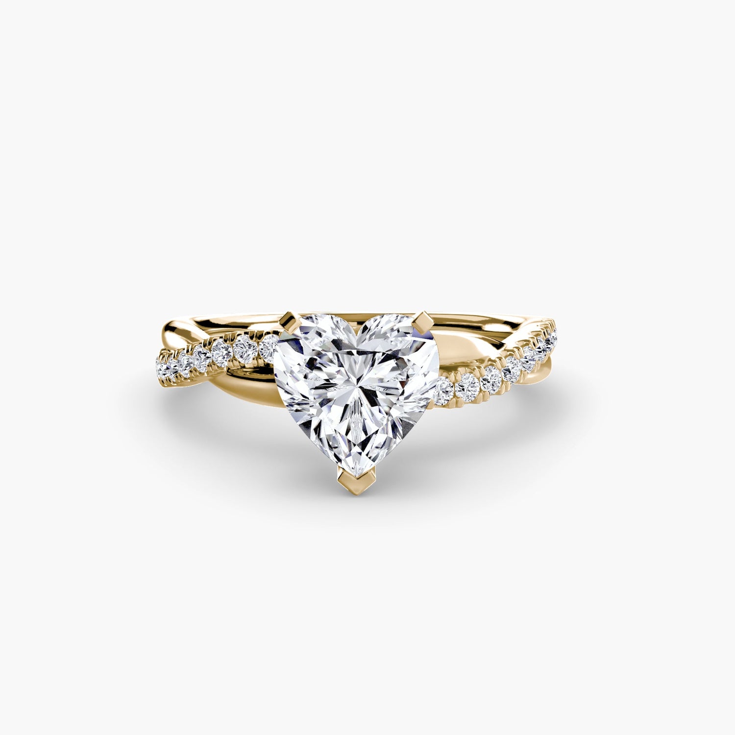 Haut de gamme Setting carats – vue de dessus