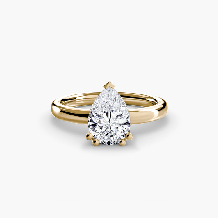Pierre Précieuse Setting carats Gold – vue de dessus