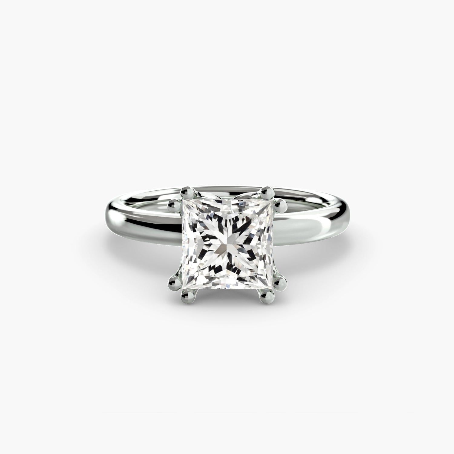 Pierre Précieuse Setting -carats Gold – vue de côté