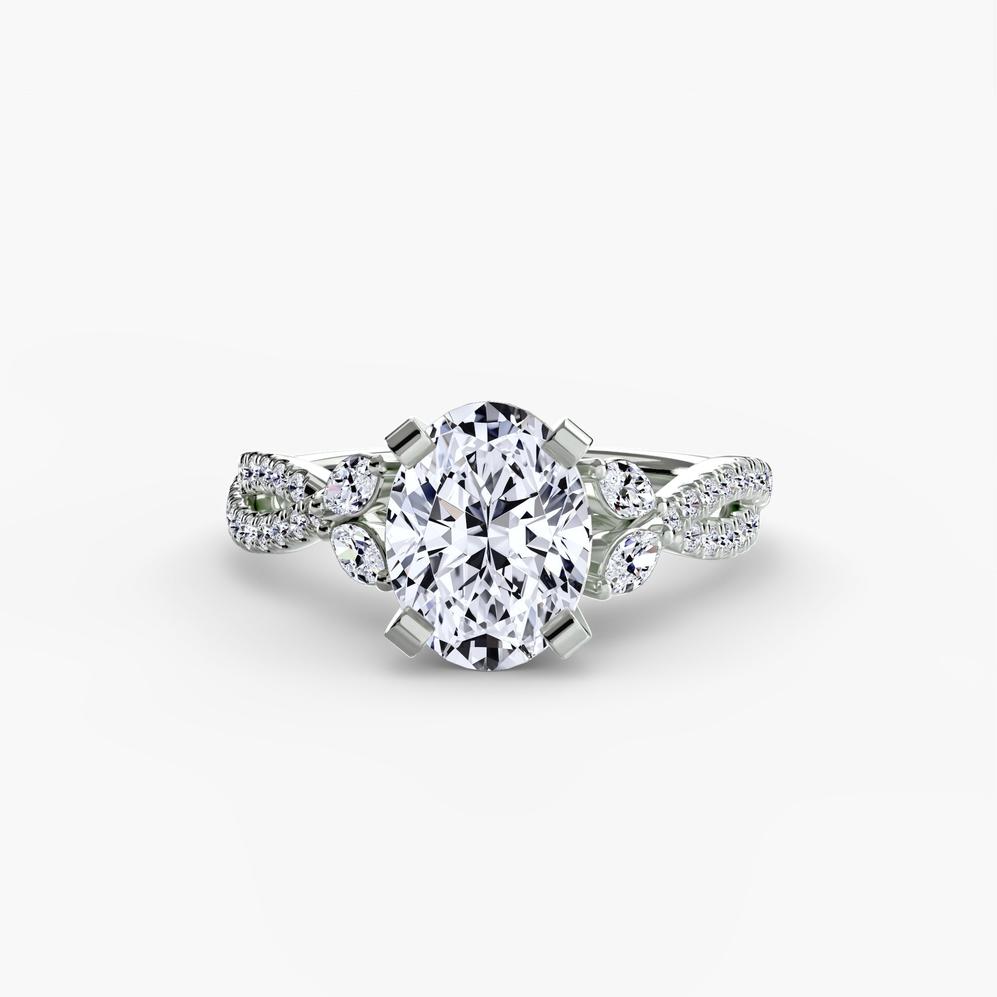 Brillant Setting 0,35 carats Gold – vue principale