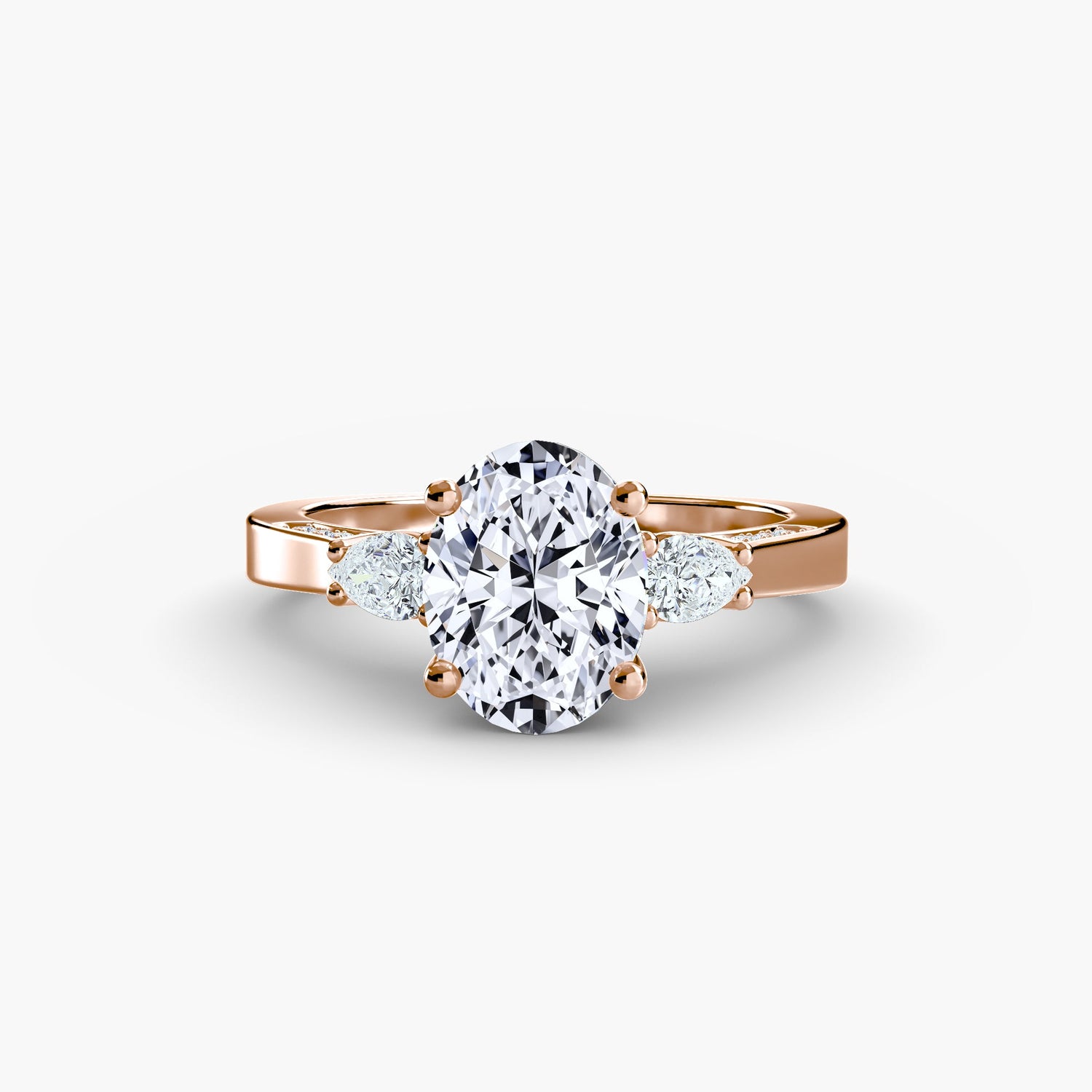 Gemme Setting carats Gold – vue d'angle
