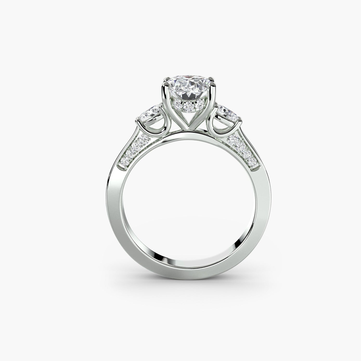 Fin Setting carats – vue de face
