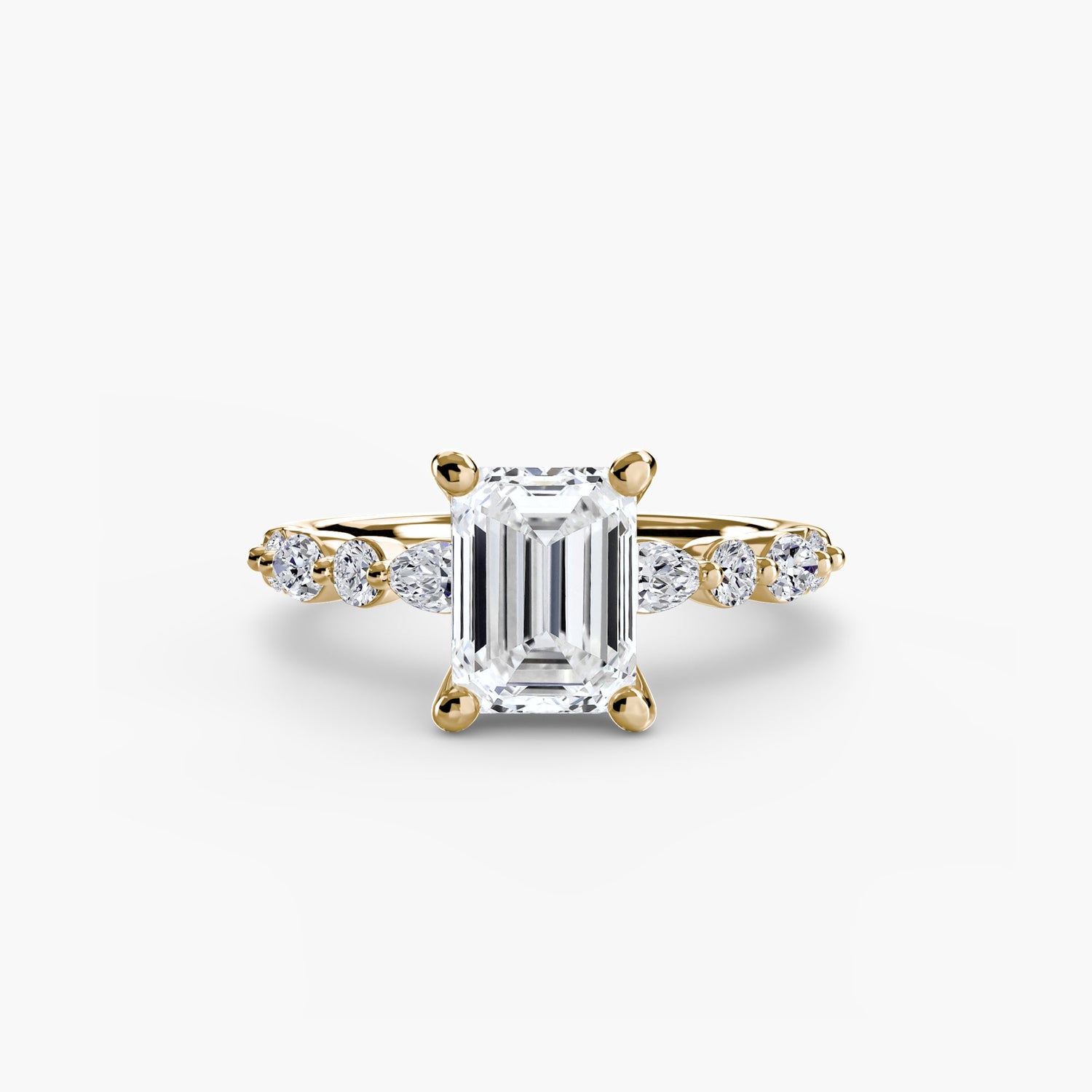 Setting Gold avec Diamant Fin – vue arrière