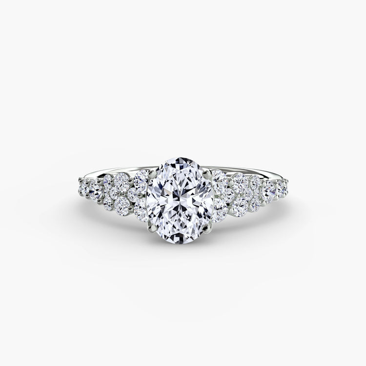 Pierre Précieuse Setting carats Gold – vue de profil