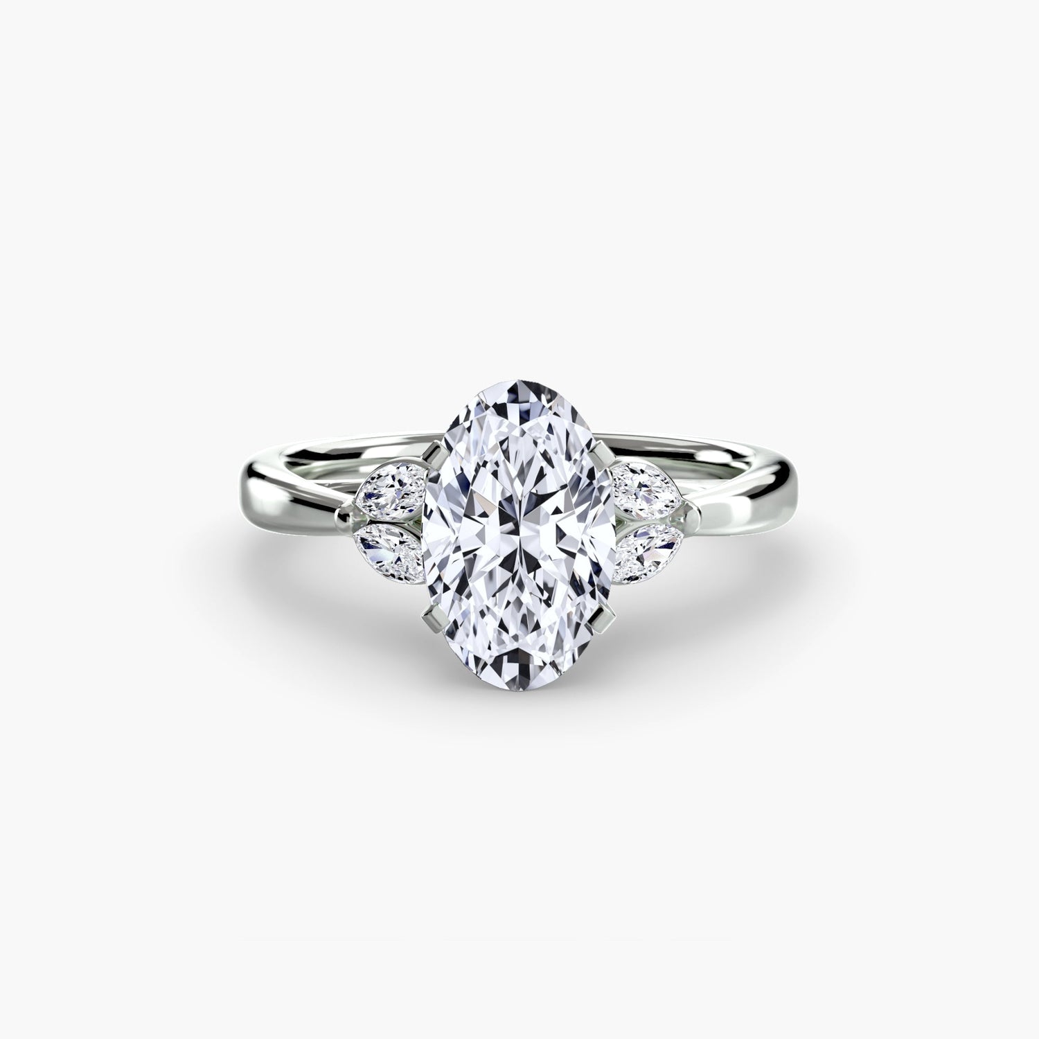 Pierre Précieuse Setting -carats Gold – vue de profil