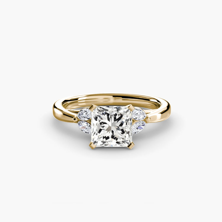 Pierre Précieuse Setting carats Gold – vue de côté