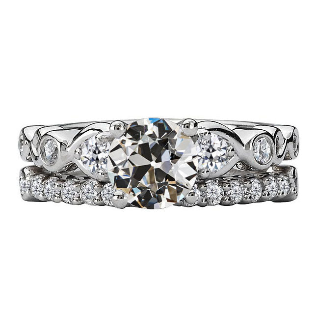 Sur mesure Diamant Anniversary Ring 2 carats – vue principale