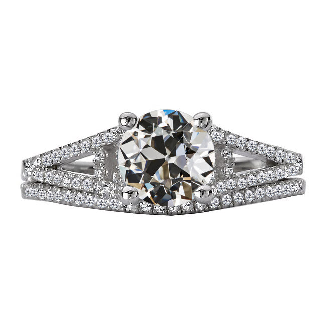 Brillant Bague de Fiançailles 2 carats – vue principale
