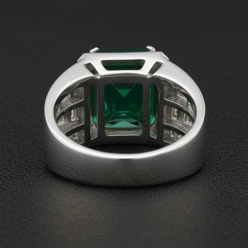 Brillant Bague pour Homme 11,00 carats – vue de côté