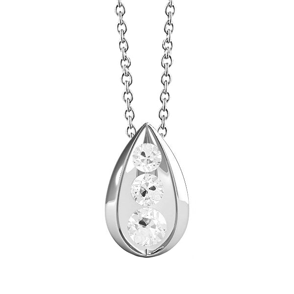 Diamant Pendentif Goutte – vue principale