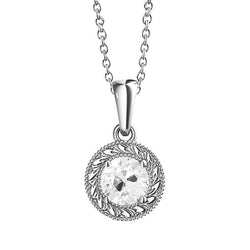 De luxe Brillant Collier Pendentif 1 carats