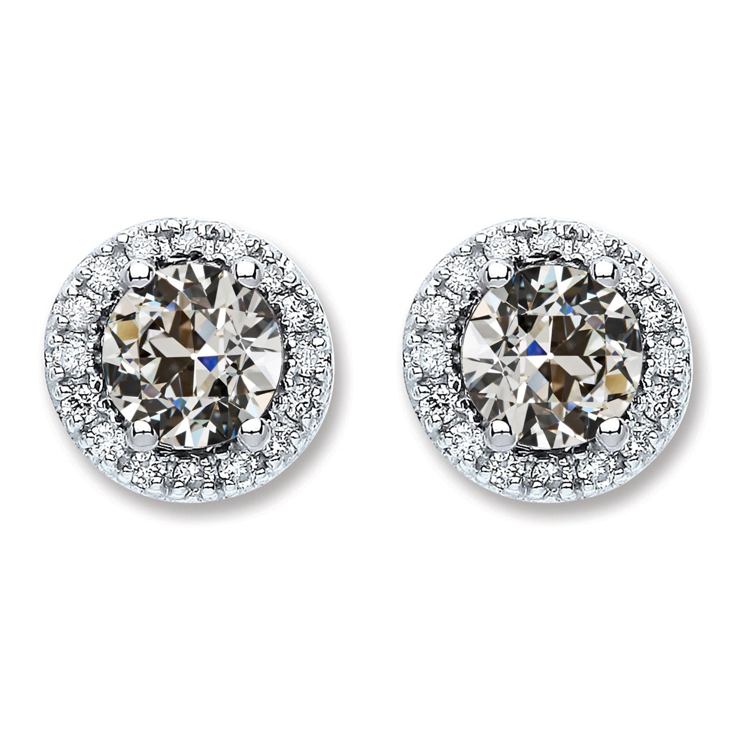 Brillant Brillant Boucles d'Oreilles 1,50 carats – vue principale