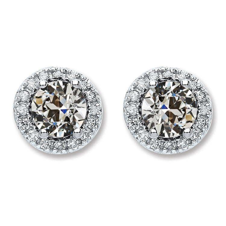 Brillant Brillant Boucles d'Oreilles 1,50 carats – vue principale