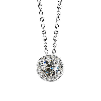Intemporel Diamant Halo 1,50 carats – vue principale