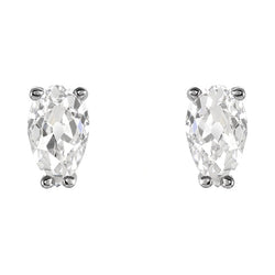 Haut de gamme Puces d'Oreilles avec Brillant Taille Old Mine – 4