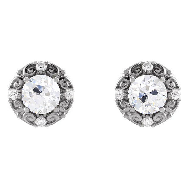 Brillant Puces d'Oreilles 3,50 carats – vue principale