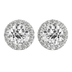 Signature Diamant Bague Sertie Halo 6,50 carats