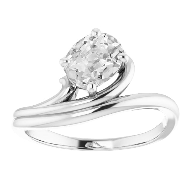 Brillant Brillant Bague Mono-Pierre 3 carats – vue principale