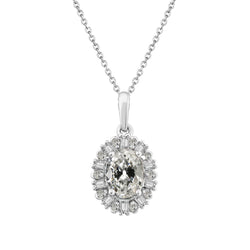 Brillant Pendentif Goutte fait main 2 carats – HarryChadEnt