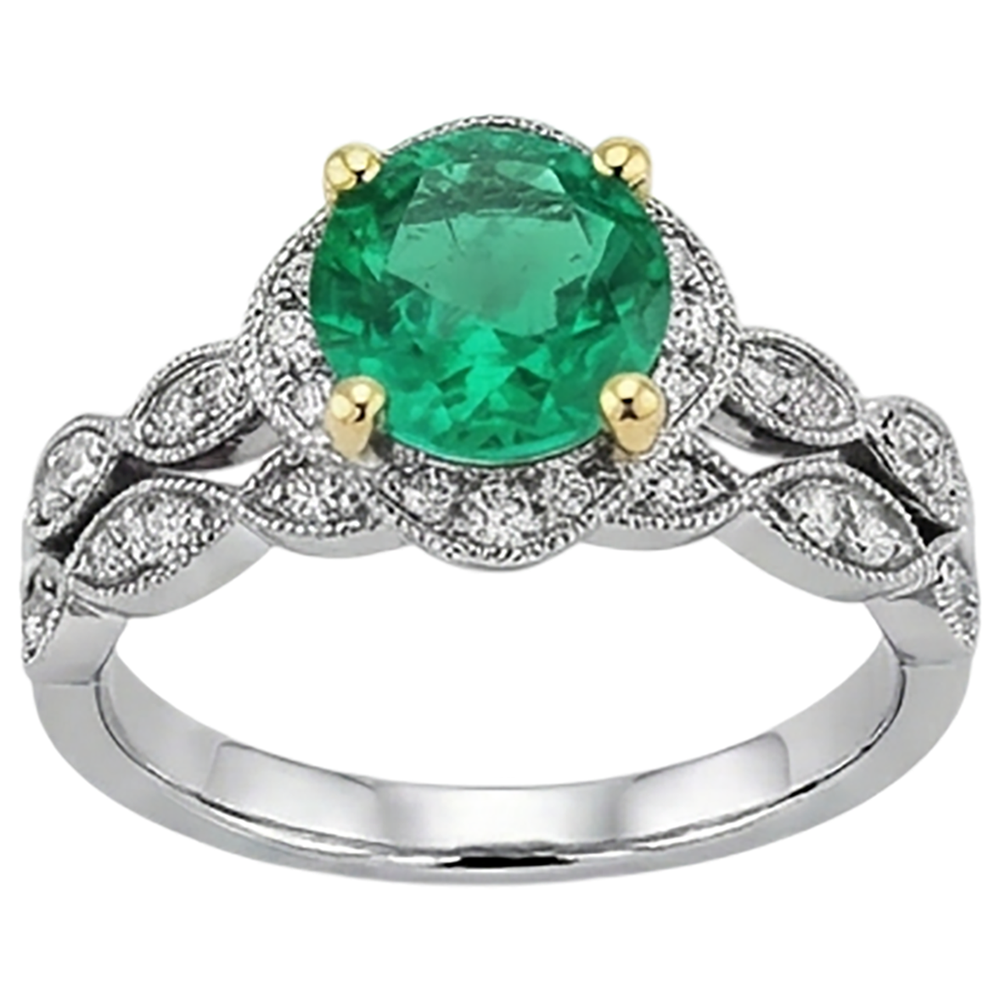 Élégant Bague Pierre Précieuse 2,50 carats – vue de profil