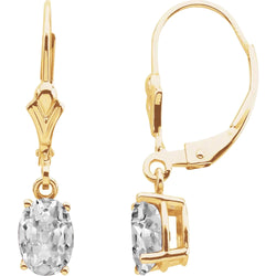 Brillant Diamant Fin Puces d'Oreilles 2 carats – Or Jaune 14