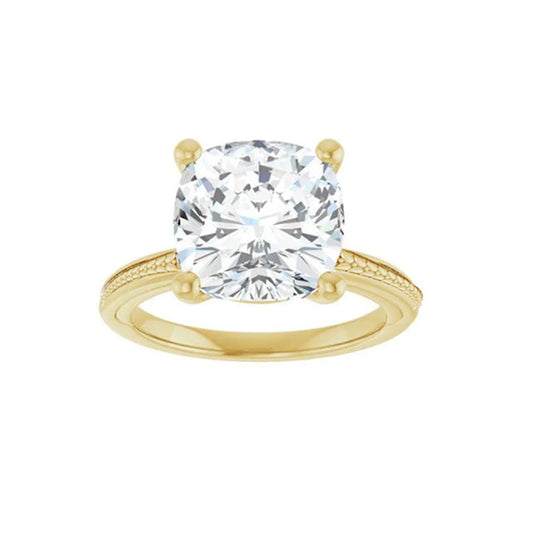 Diamant Bague Solitaire – vue de face