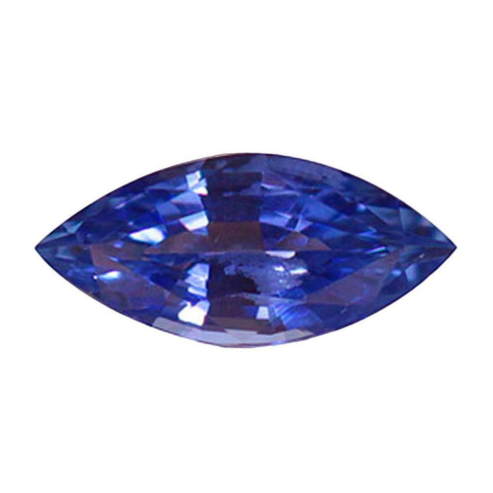 Taille Marquise Tanzanite Violette bague en Gold – vue principale