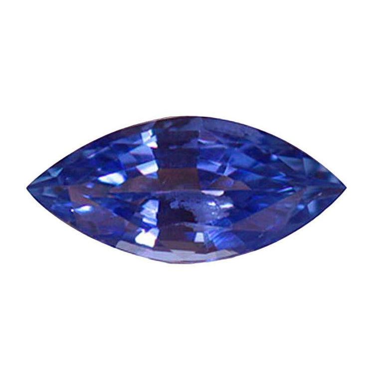 Taille Marquise Tanzanite Violette bague en Gold – vue principale
