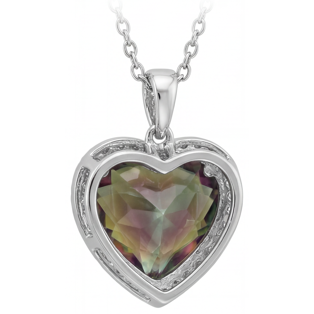 Alexandrite Collier Pendentif Pierre – vue de côté