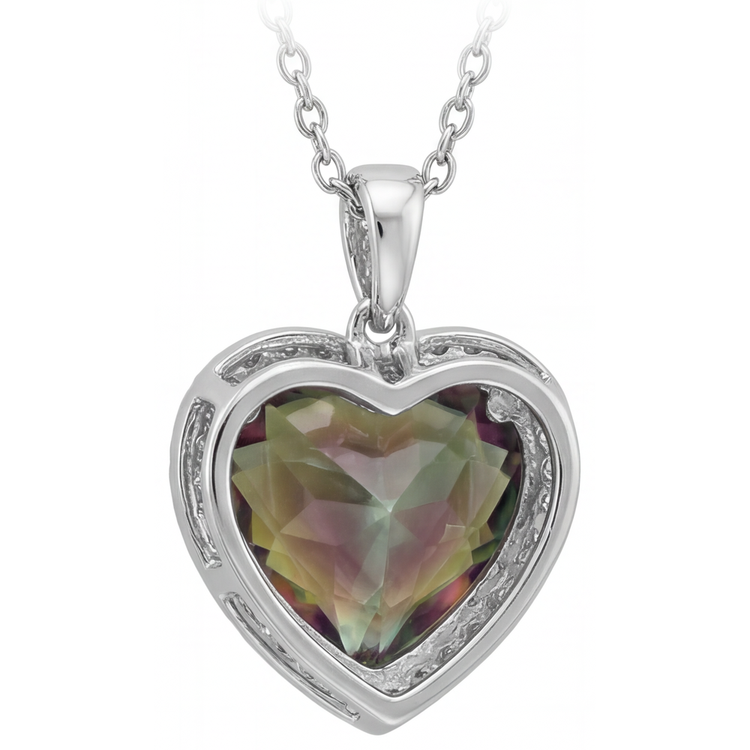 Alexandrite Collier Pendentif Pierre – vue de côté