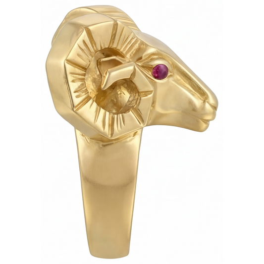 Chatoyant Bague Pierre Précieuse 0,10 carats – vue de face