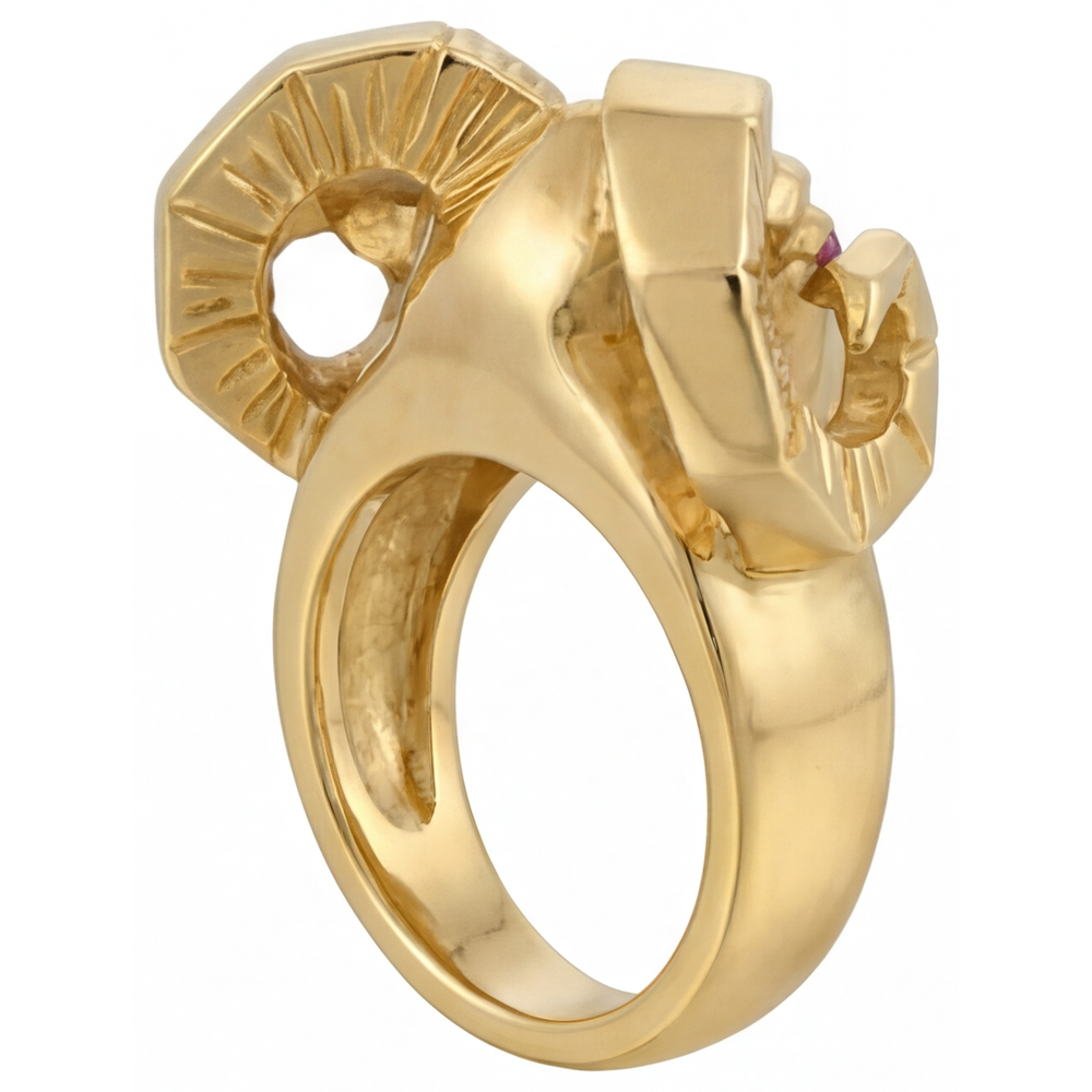 Chatoyant Bague Pierre Précieuse 0,10 carats – vue de profil