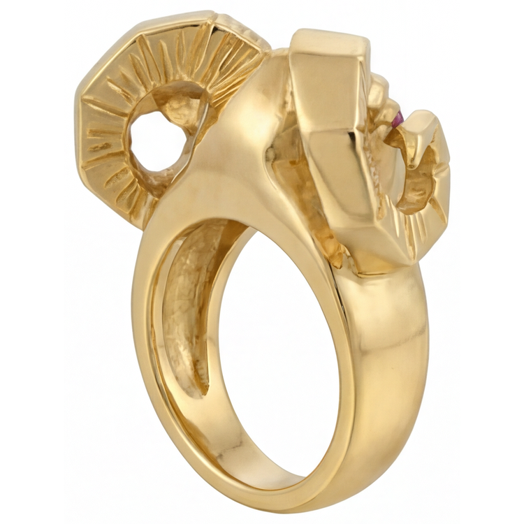 Chatoyant Bague Pierre Précieuse 0,10 carats – vue de profil