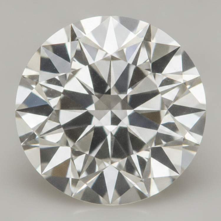 Diamant Ancien de 6 Carats G VS1 en Vrac, Taille Européenne Ancienne, Rond Naturel, extrait de la terre