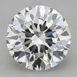 Diamant Ancien Naturel Libre extrait de la terre H VS1 8 Carats Taille Européenne Ancienne Rond