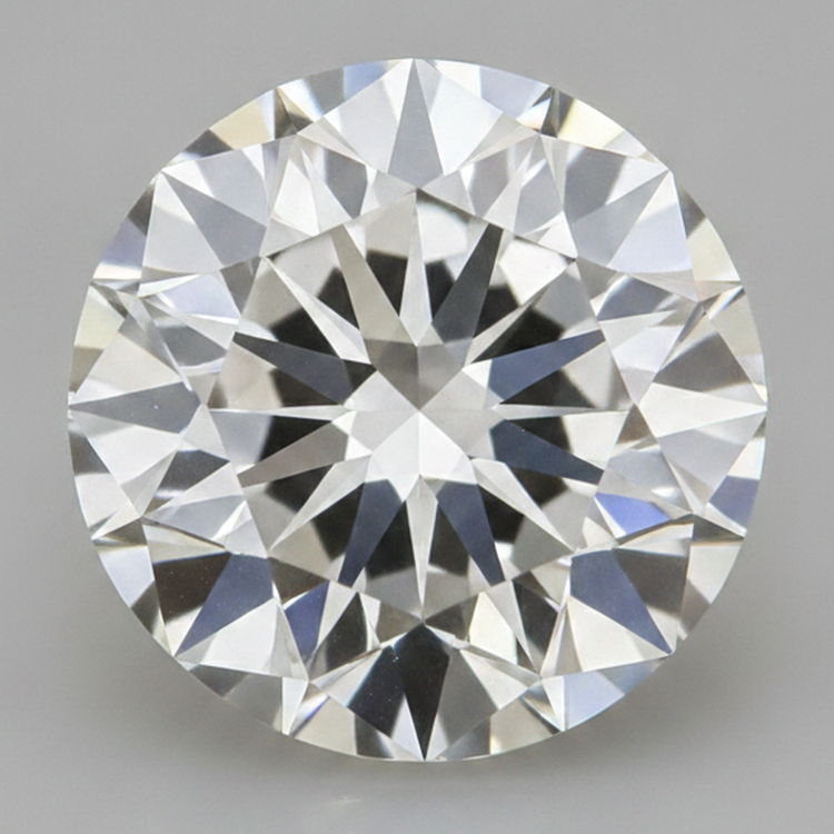 Diamant Ancien Naturel Libre extrait de la terre H VS1 8 Carats Taille Européenne Ancienne Rond