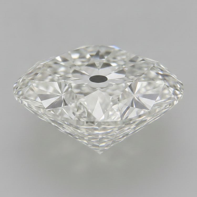 Diamant Ancien Taille Coussin extrait de la terre Naturel 5 Carats F VS1 Non Monté