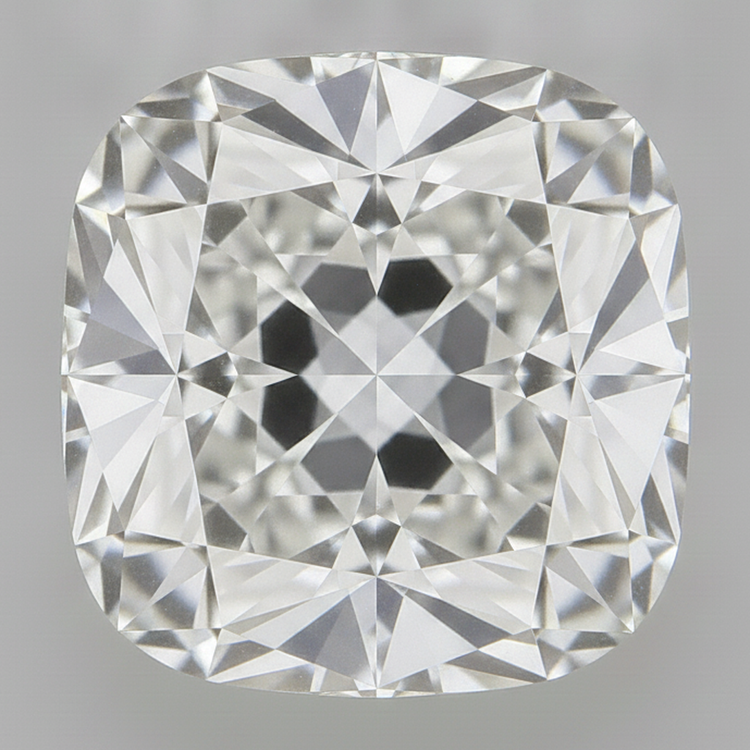 Diamant Ancien Taille Coussin extrait de la terre Naturel 5 Carats F VS1 Non Monté