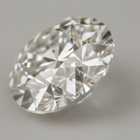 Authentique Diamant Naturel Rond extrait de la terre de 5 Carats Taille Européenne Ancienne H VS1 en vrac