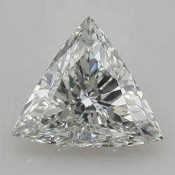 Diamant Naturel Trillion Coupé Authentique en Vrac 9 Carats G VS1 extrait de la terre